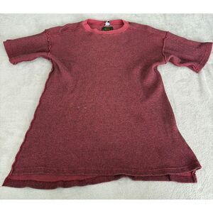 VTG Jamaican Style Brand Mens Shirt Size Medium Surf Wear Maroon